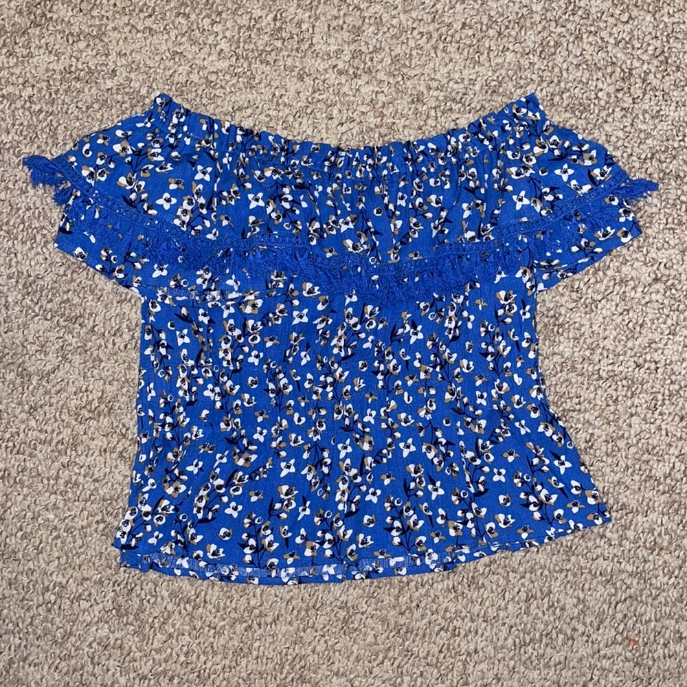 Blue All in Favor Top